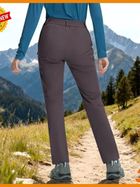 Women's Hiking Cargo Pants Quick Dry Water Resistant Stretch Medium - Picture 2 of 6